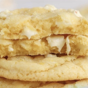 Lemon White Chocolate Cookies