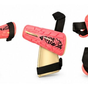 Young Girls Shin Guards: Pink